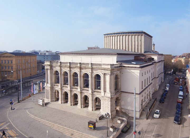 Augsburg, Theater Augsburg, Premiere Orfeo ed Euridice  - Virtual Reality, 10.10.2020