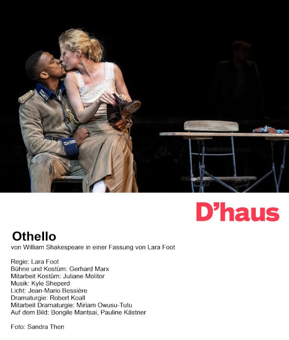 Düsseldorf, Düsseldorfer Schauspielhaus, OTHELLO - William Shakespeare, IOCO Kritik, 07.09.2022