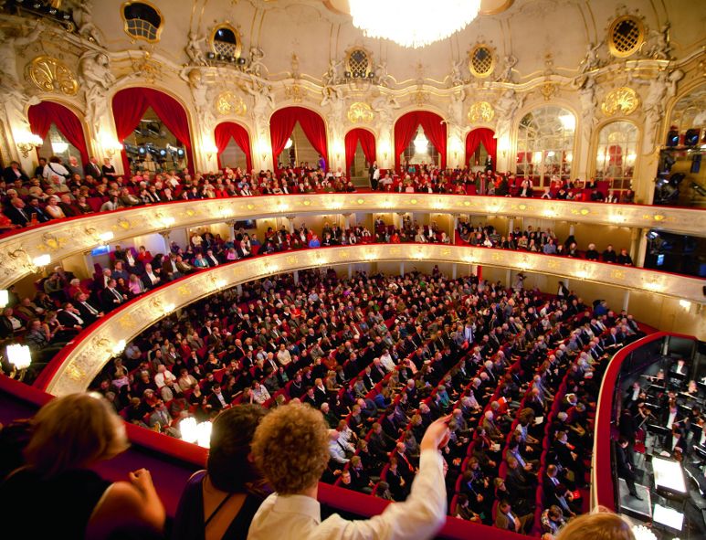 Komische Oper Berlin / Zuschauerraum © Gunnar Geller