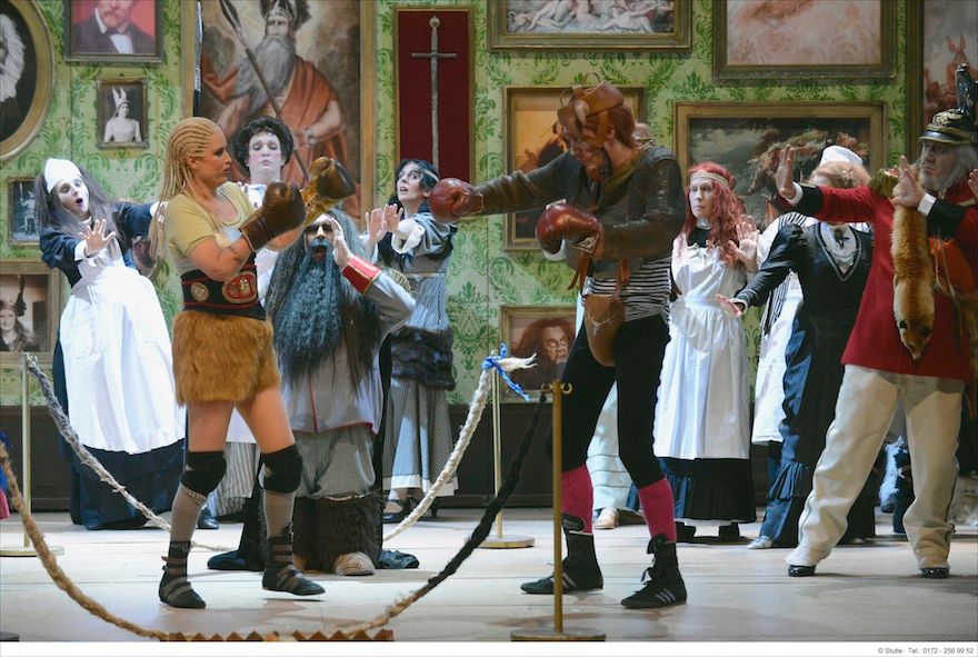 Theater Krefeld / Die lustigen Nibelungen © Matthias Stutte