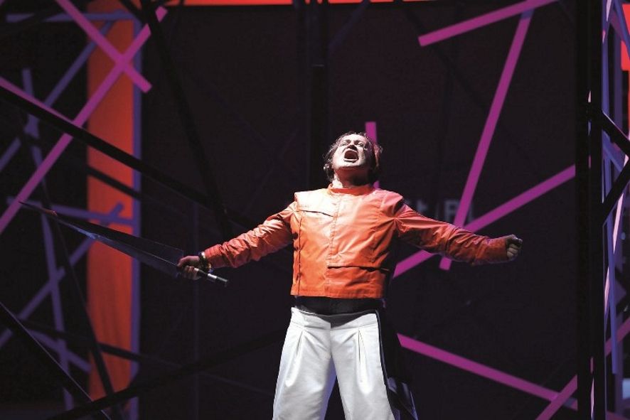Anhaltisches Theater Dessau / Peter Svensson (Siegfried) in „Siegfried“ © Claudia Heysel Anhaltisches Theater Dessau / Peter Svensson (Siegfried) in „Siegfried“ © Claudia Heysel