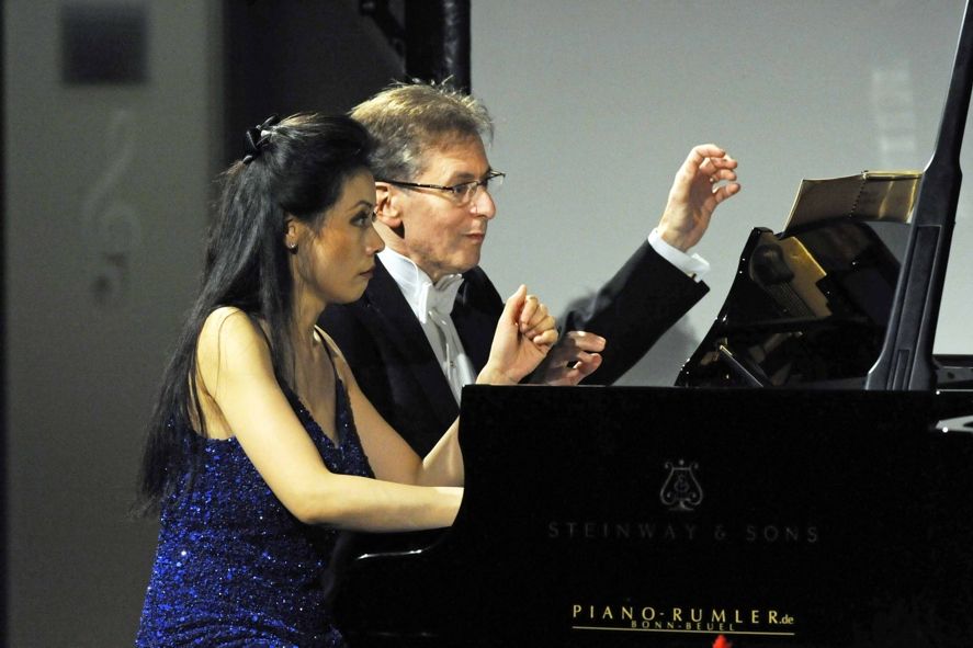 Klavierfestival Ruhr 2013 / Ya-Fei Chuang und Robert Levin bei ihrem Konzert im Ibach-Haus in Schwelm © KFR/Frank Mohn