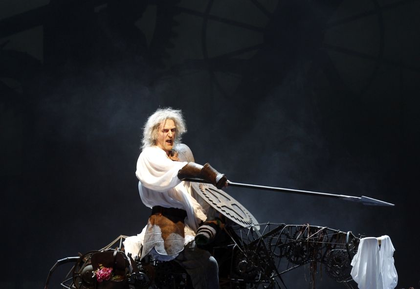 Theater Hagen / Don Quichotte Oper von Jules Massenet / Orlando Mason (Don Quichotte) / Fotos: Klaus Lefebvre, Rechte: theaterhagen