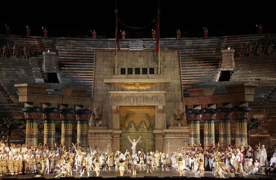 Arena di Verona / Aida © Ennevi, Courtesy of Fondazione Arena