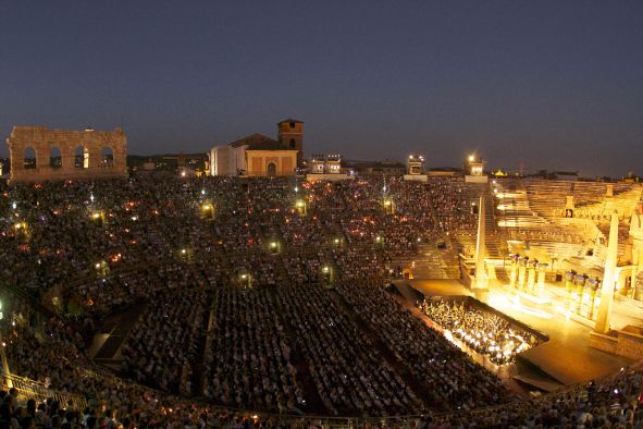 Arena di Verona / Aida © Ennevi, Courtesy of Fondazione Arena