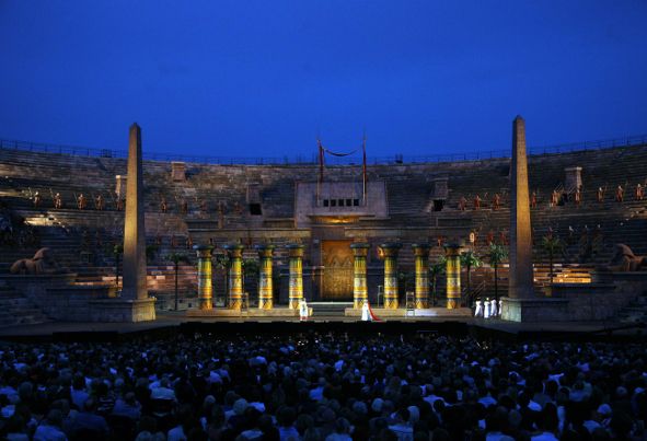 Arena di Verona / Aida © Ennevi, Courtesy of Fondazione Arena