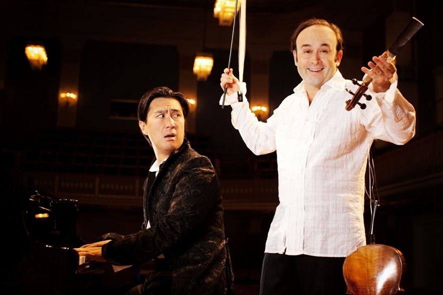 Tonhalle Düsseldorf / Aleksey Igudesman, Violine und Hyung-ki Joo Piano © Julia Wesely