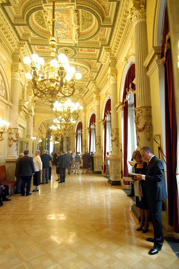 Dresden / Semperoper Rundfoyer © Matthias Creutziger