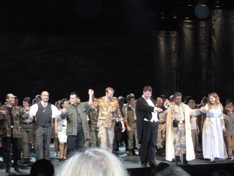 Hagen / Theater Ensemble nach Otello Premiere © IOCO 