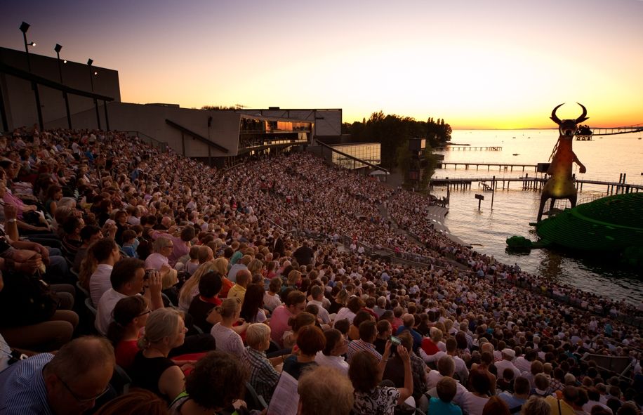 Bregenzer Festspiele / Die Zauberflöte - Tribüne © Bregenzer Festspiele atelier pi