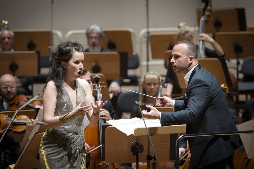 Konzerthaus Dortmund / Yannick Nézet-Séguin mit Anna Prohaska und dem Symphonieorchester des Bayerischen Rundfunks © Pascal Amos Rest