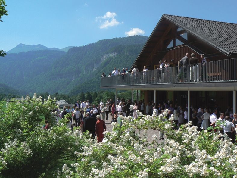 Schubertiade / Schwarzenberg, Angelika-Kauffmann-Saal (Vorplatz) © Schubertiade