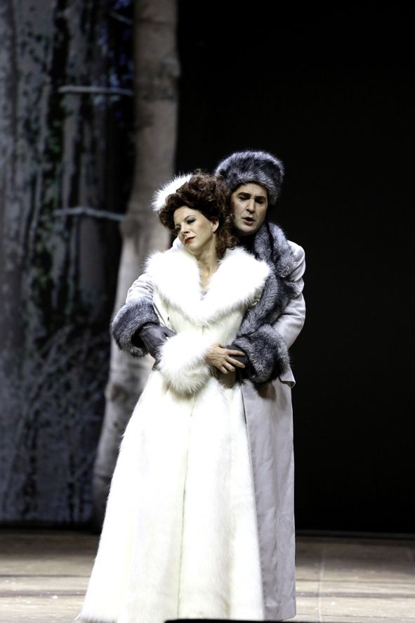 Volksoper Wien / Zirkusprinzessin - Astrid Kessler (Fürstin Fedora), Carsten Süss (Mister X) © barbara pálffy / volksoper