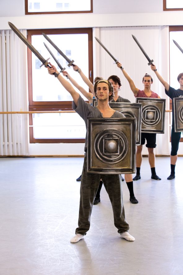 Bayerische Staatsoper / Bayerisches Staatsballett probt Spartacus © Silvano Ballone