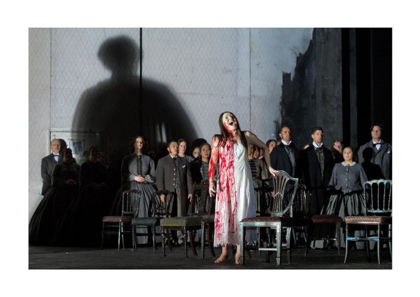 Theater Bonn / Lucia di Lammermoor-Wahnsinnsarie © Thilo Beu