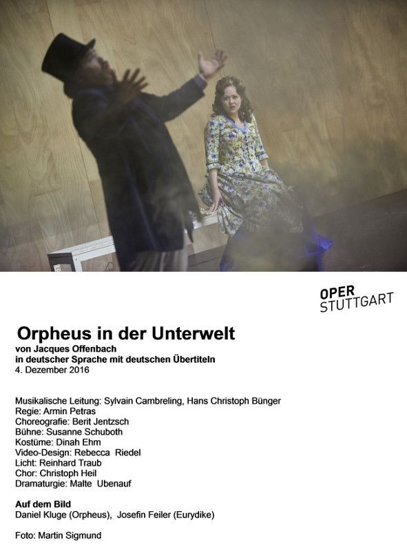  Stuttgart / Oper_Orpheus und Eurydike © Martin Sigmund