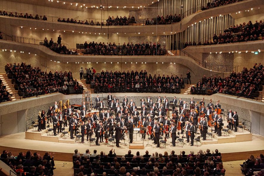 Elbphilharmonie Hamburg / Wiener Philharmoniker © Claudia Hoehne