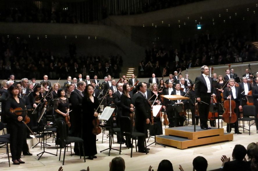 Elbphilharmonie Hamburg /Riccardo Muti und Orchester © Patrik Klein