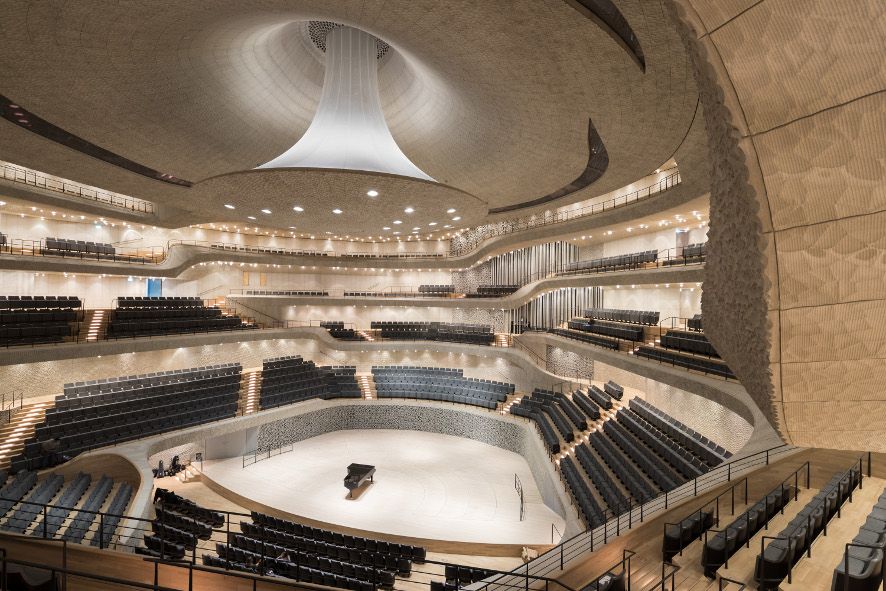 Elbphilharmonie Hamburg / Konzertsaal der Elbphilharmonie © Iwan Baan