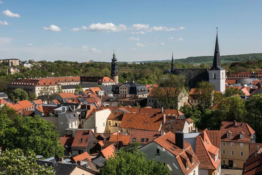 Blick über die Dächer von Weimar © Maik Schuck