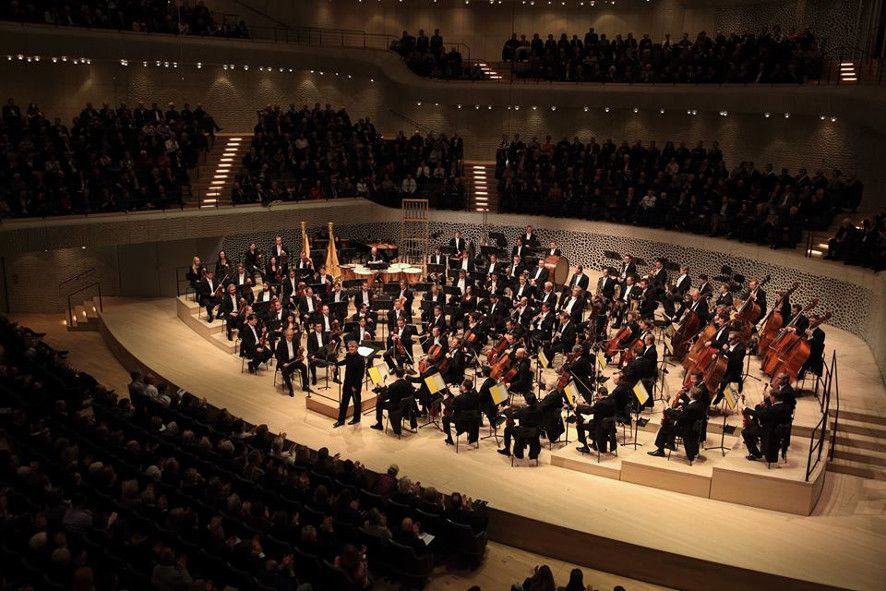 Elbphilharmonie Hamburg / Wiener Philharmoniker © Claudia Hoehne