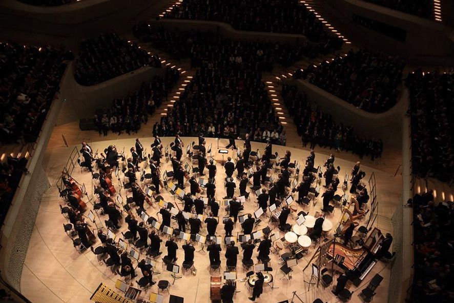 Elbphilharmonie Hamburg / Wiener Philharmoniker © Claudia Hoehne