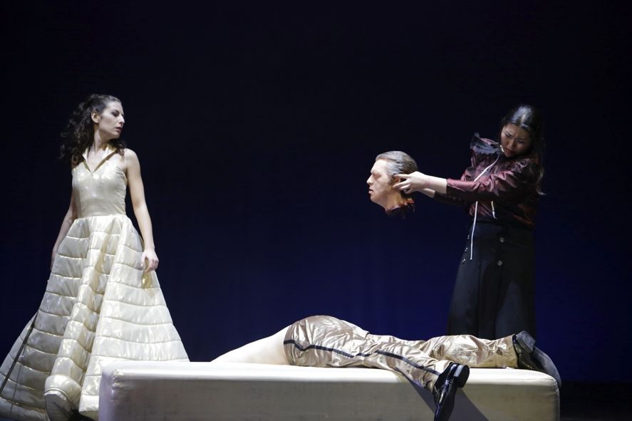 Hessisches Staatstheater Wiesbaden / La Giuditta - Radolslava Vorgic, Hyemi Jung © Paul Leclaire