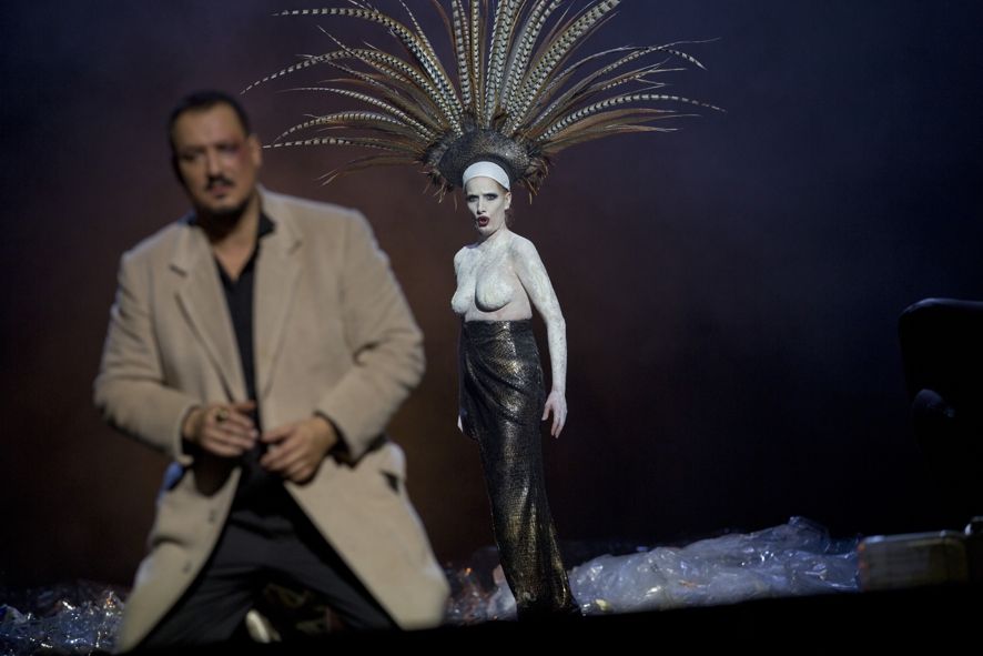 Staatstheater Nürnberg / Das Rheingold - Randall Jakobsh und Leila Pfister © Ludwig Olah