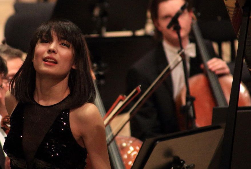 Elbphilharmonie Hamburg / Alice Sara Ott © Patrik Klein