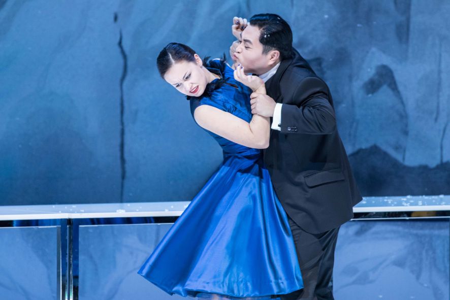 Theater Münster / Alcina - Morgana und Oronte © Oliver Berg Theater Münster / Alcina - Morgana und Oronte © Oliver Berg