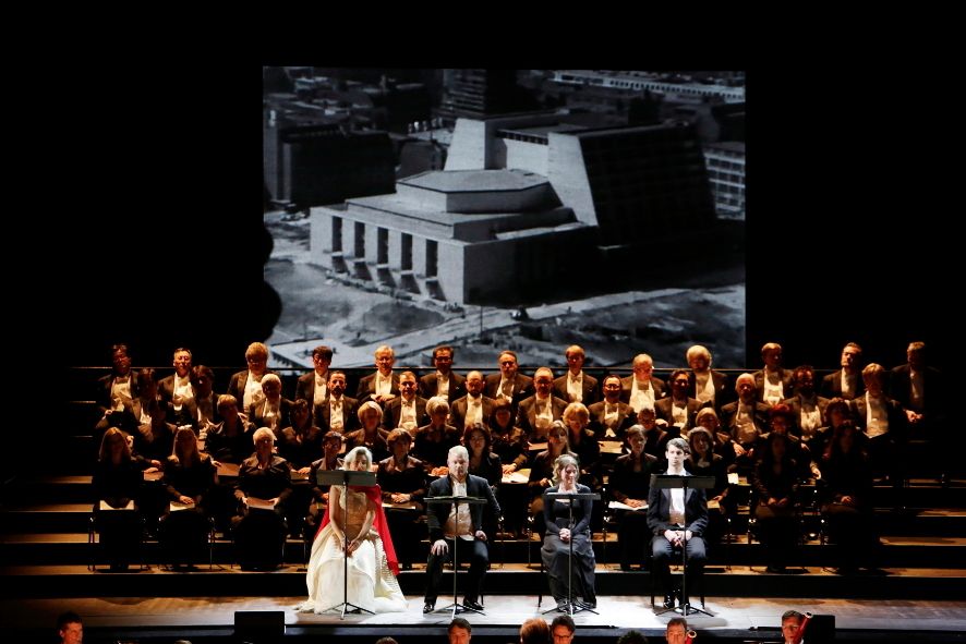 Oper Köln / Oberon - am Offenbachplatz - Ensemble und Chor © Paul Leclaire
