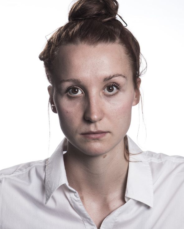 Theater Münster / Sandra Bezler als Johanna © Oliver Berg / Theater Münster Theater Münster / Sandra Bezler als Johanna © Oliver Berg / Theater Münster