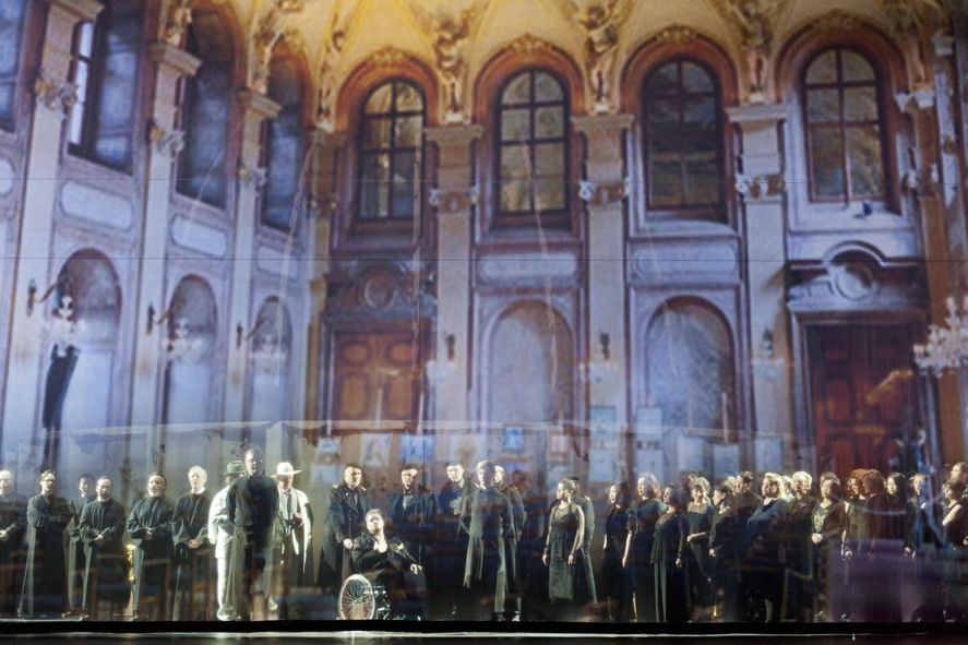 Landestheater Linz / Die Harmonie der Welt - Ensemble © Thilo Beu Landestheater Linz / Die Harmonie der Welt - Ensemble © Thilo Beu