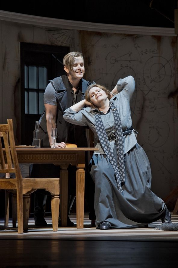Landestheater Linz / Die Harmonie der Welt - Sven Hjörleifsson, Sandra Trattnigg © Thilo Beu Landestheater Linz / Die Harmonie der Welt - Sven Hjörleifsson, Sandra Trattnigg © Thilo Beu