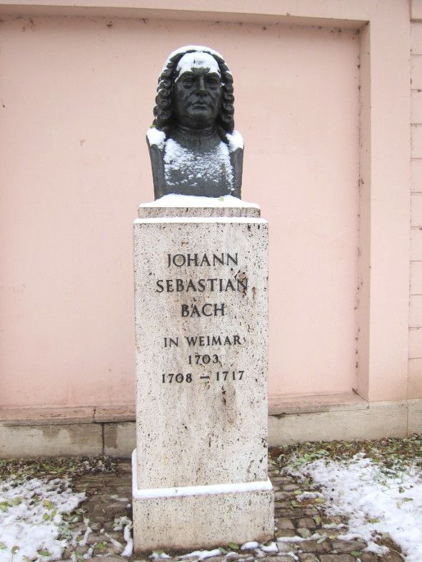 Johann Sebastian Bach in Weimar © Hartmut Gallée