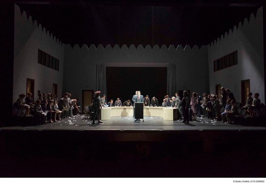 Theater Krefeld / Lohengrin - Koenig Heinrich und die Edlen von Brabant © Thomas Esser 