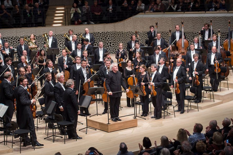 Elbphilharmonie Hamburg / Berliner Philharmoniker - Sir Simon Rattle © Monika Rittershaus