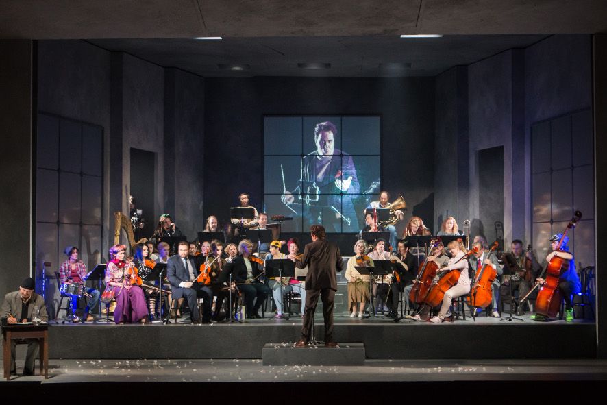 Theater Münster / Orchesterprobe - Es herrscht wieder der Dirigent © Oliver Berg