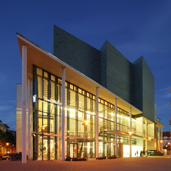 Händel Halle in Halle, der Geburtsstadt Georg Friedrich Händels © Haendelhalle