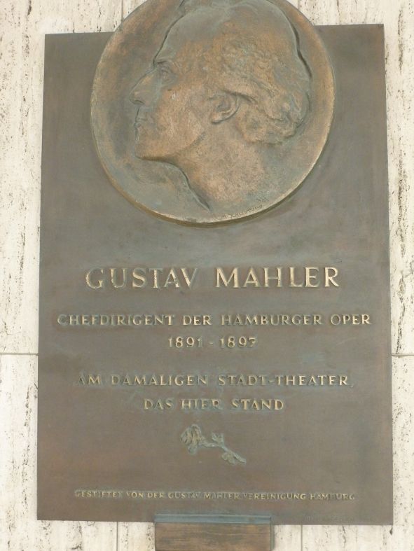 Gustav Mahler Ehrung in Hamburg © IOCO
