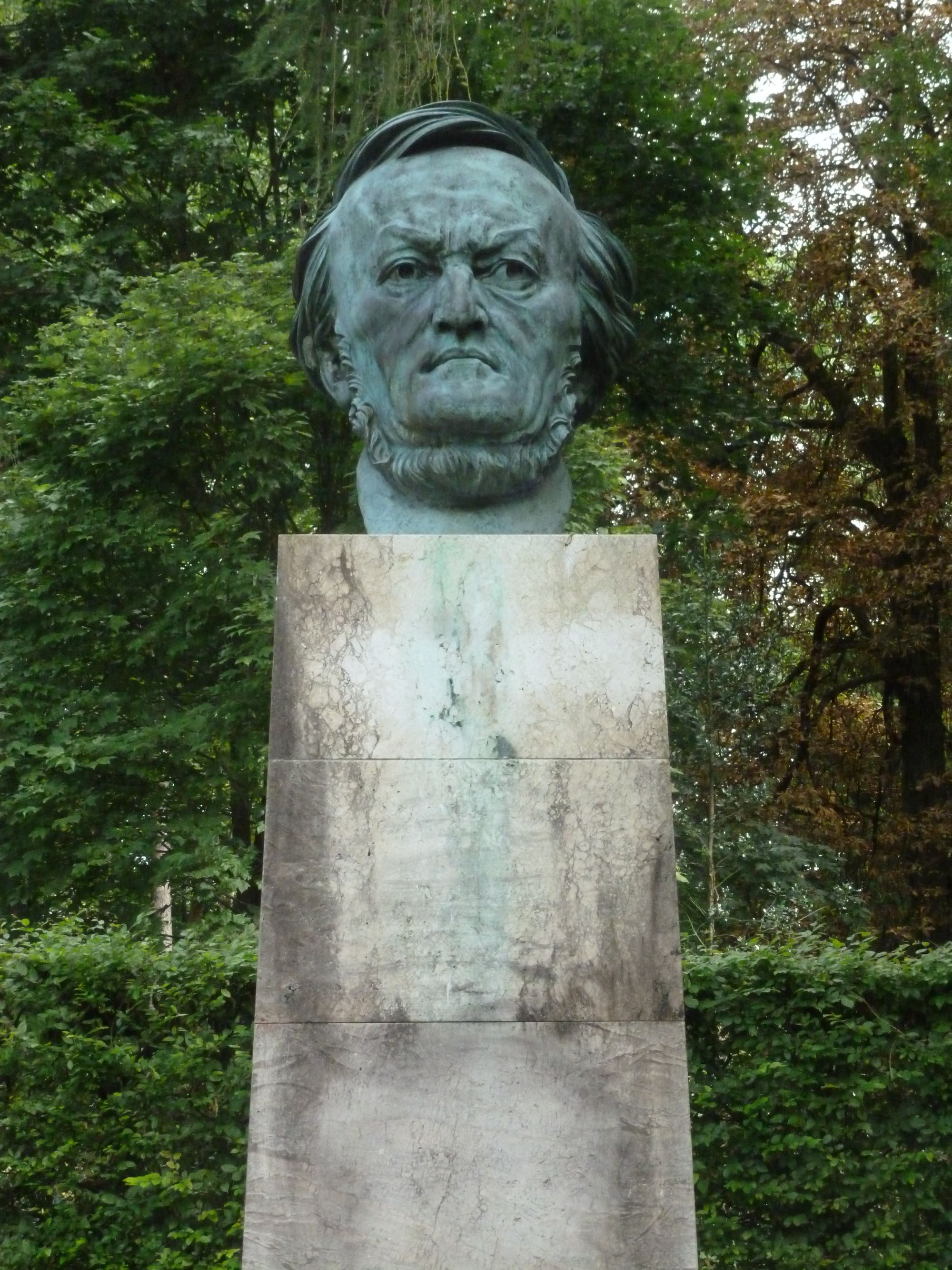 Richard Wagner Büste in Bayreuth © IOCO