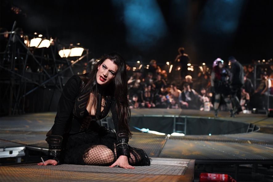 Theater&Philharmonie Thüringen AUFSTIEG UND FALL DER STADT MAHAGONNY von B. Brecht u. K. Weill Premiere: 3.3.17 Gr. Haus Gera Christel Loetzsch (Leokadja Begbick) © Sabina Sabovic Theater&Philharmonie Thüringen AUFSTIEG UND FALL DER STADT MAHAGONNY von B. Brecht u. K. Weill Premiere: 3.3.17 Gr. Haus Gera Christel Loetzsch (Leokadja Begbick) © Sabina Sabovic
