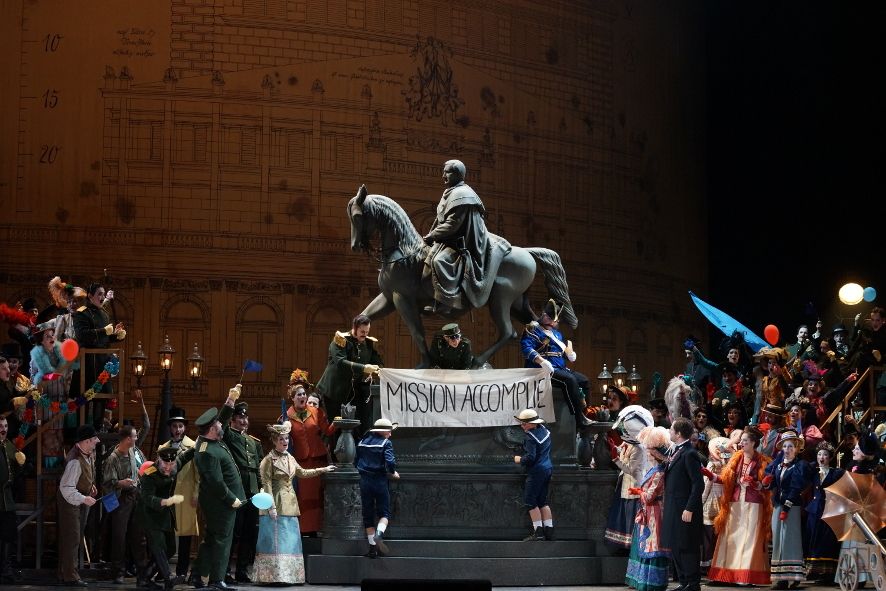 Semperoper Dresden / Die Trojaner - hier mit dem Sächsischen Staatsopernchor © Forster