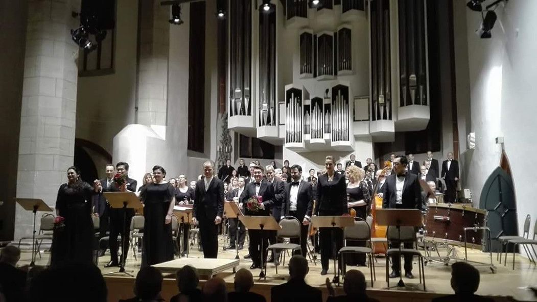 Oper Halle / Anna Bolena in der Ulrichskirche in Halle © Falk Wenzel