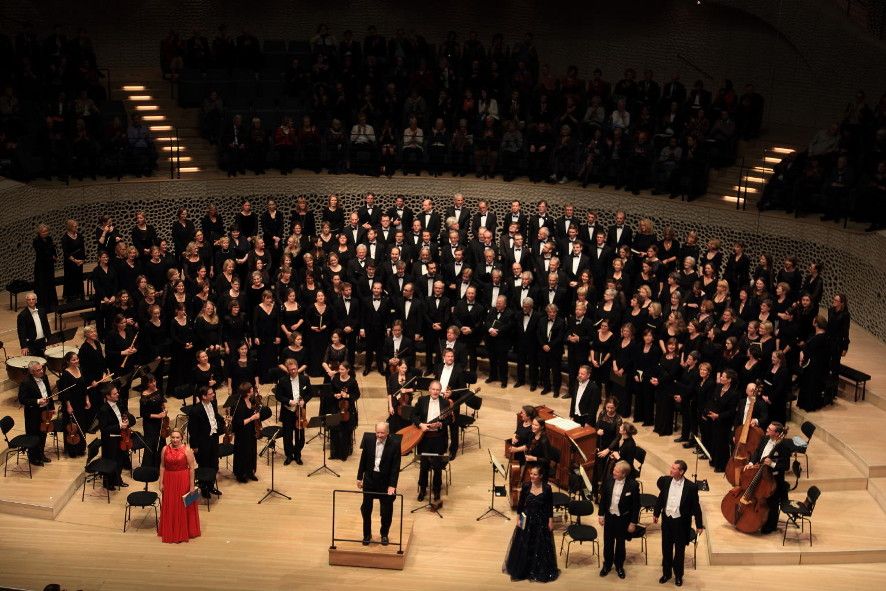 Elbphilharmonie Hamburg / Der Messias - Symphonischer Chor Hamburg, Elbipolis Barockorchester Hamburg © Patrik Klein