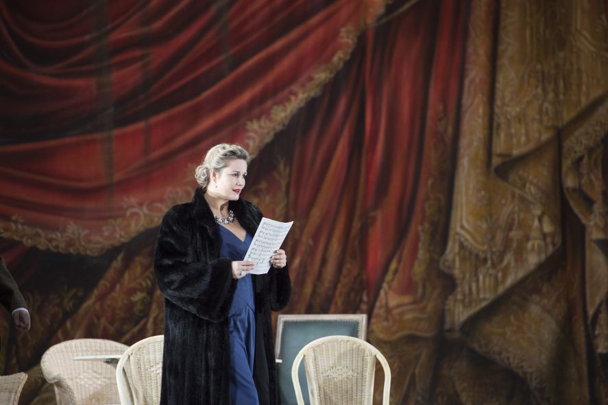 Oper Frankfurt / Capriccio - hier Camilla Nylund als Gräfin Madeleine © Monika Rittershaus
