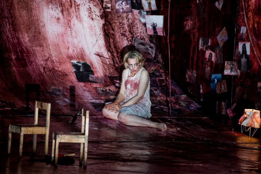 Theater Basel / Elektra von Richard Strauss - hier Rachel Nicholls ist Elektra © Sandra Then