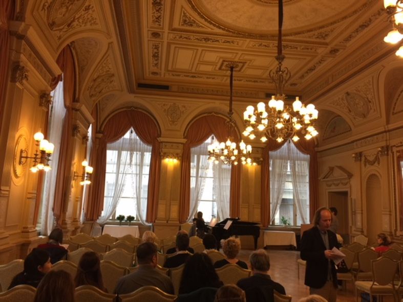 Heidelberger Schloss / Matinee der Hochbegabten im Konzertsaal © Uschi Reifenberg