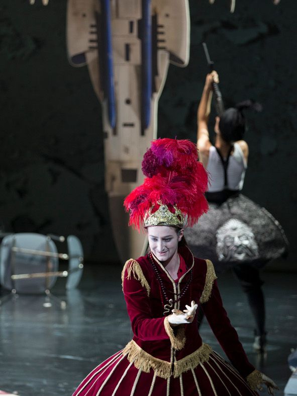 Oldenburgisches Staatstheater / Siroe von Johann Adolph Hasse - hier Yulia Sokolik als Medarse © Stephan Walzl