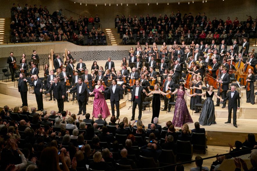 Elbphilharmonie Hamburg / Jolanthe konzertant - mit Valery Gergiev und Musiker des Mariinsky Theater © Claudia Hoehne